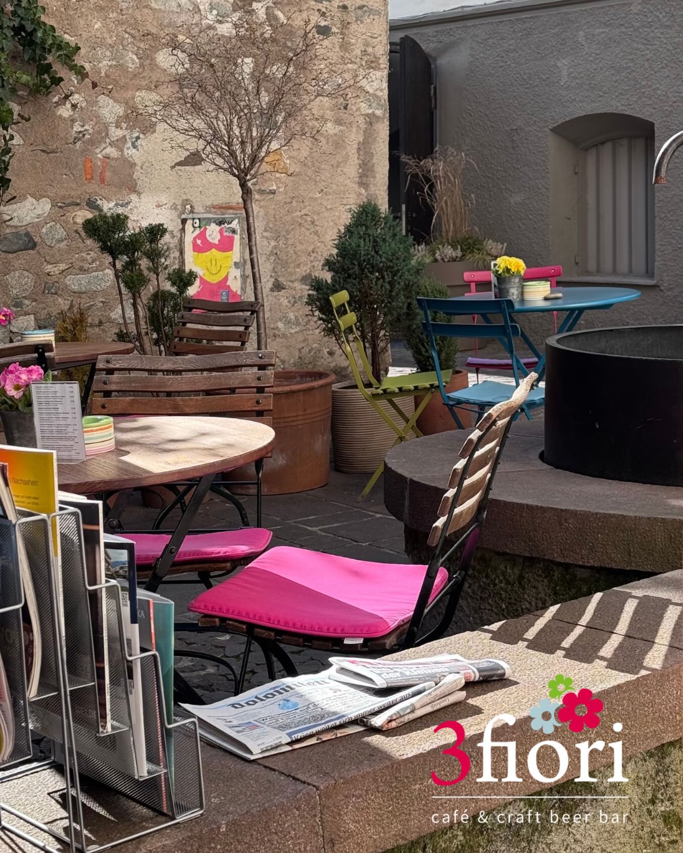 Terrassenflair...!
.
.
👉 „Link in Bio für mehr Infos!“
.
.
#3fiori #terrassenflair #visitbrixen #beerandsnacks #altstadtbrixen