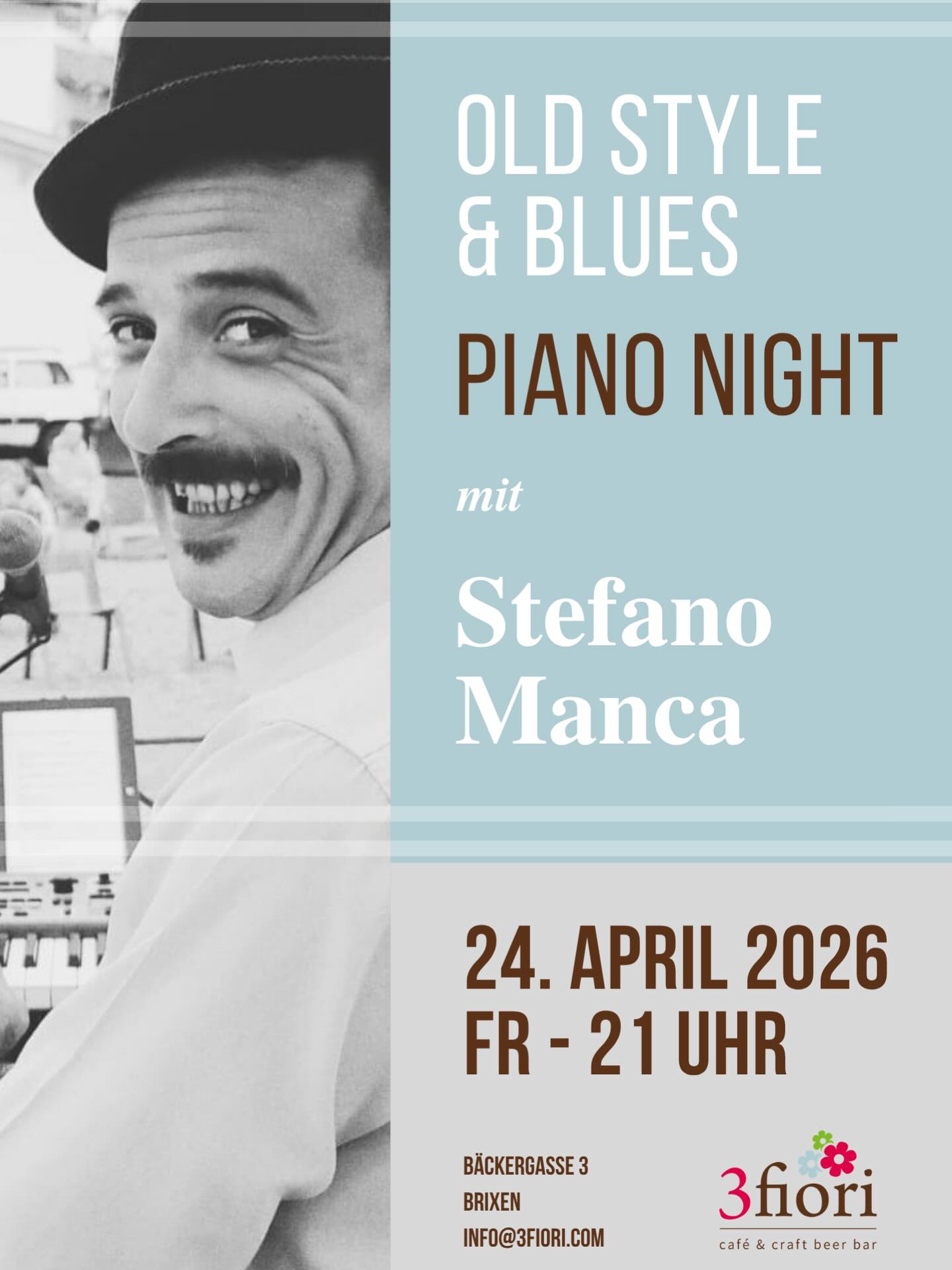 Tomorrow evening! 21:00 h, Don’t miss out❗️
.
.
#3fiori #3fiorievents #altstadtbrixen #beerandsnacks #bestofbrixen