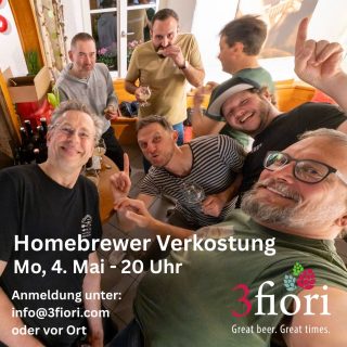 Noch sind Plätze frei! Unkosten Beitrag € 20,-
.
.
👉 „Link in Bio für mehr Infos!“
.
#homebrewer #3fiori #südtirolercraftbeer #3fioribeer #altstadtbrixen